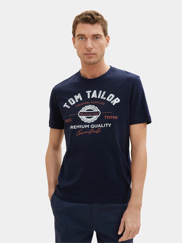 Tom Tailor Tom Tailor Majica 1037735 Mornarsko modra Regular Fit