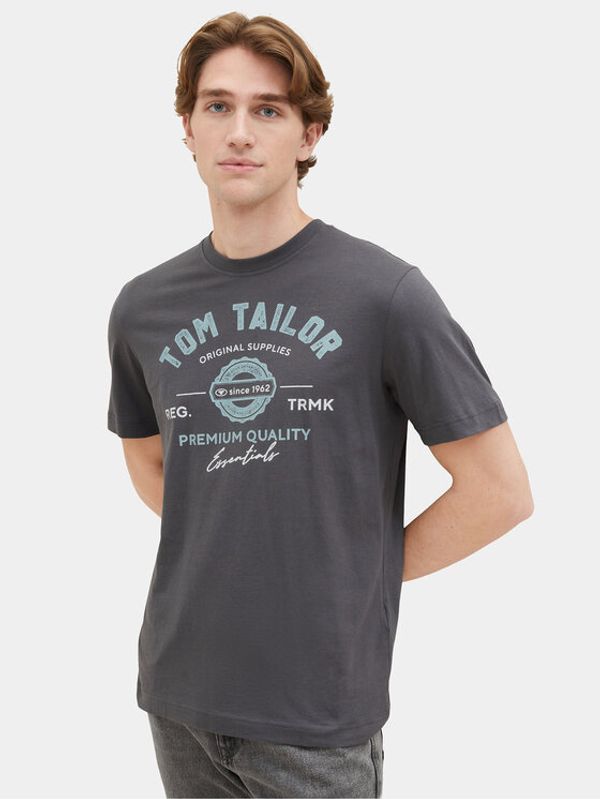 Tom Tailor Tom Tailor Majica 1037735 Siva Regular Fit