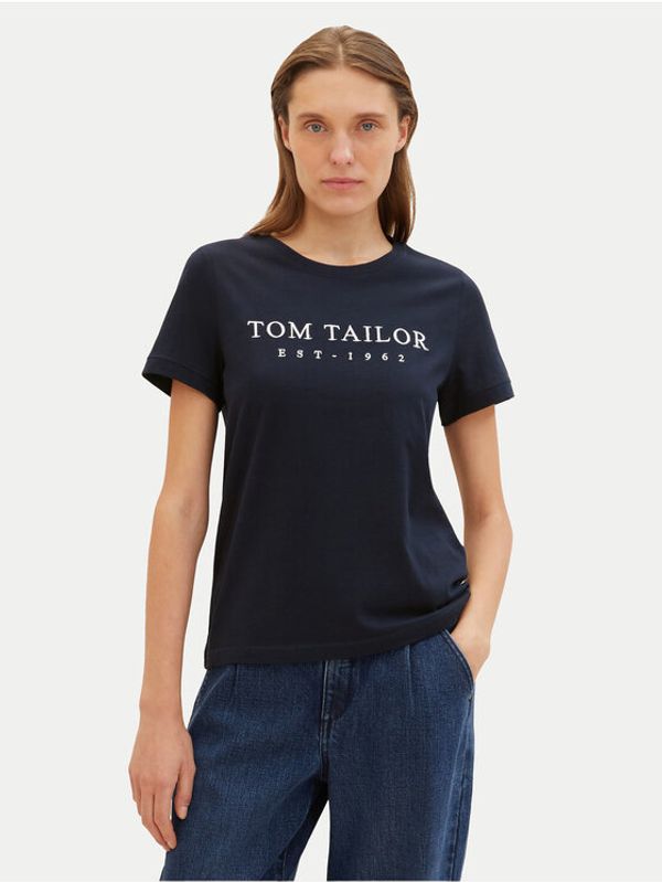 Tom Tailor Tom Tailor Majica 1041288 Mornarsko modra Regular Fit