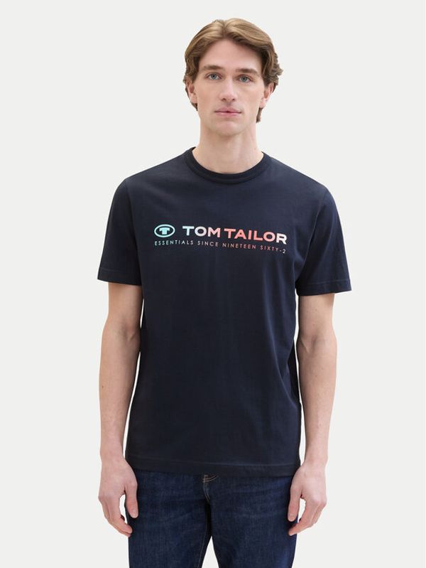 Tom Tailor Tom Tailor Majica 1041855 Mornarsko modra Regular Fit