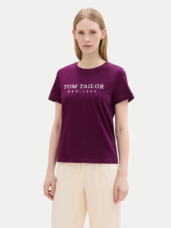 Tom Tailor Tom Tailor Majica 1043695 Vijolična Regular Fit