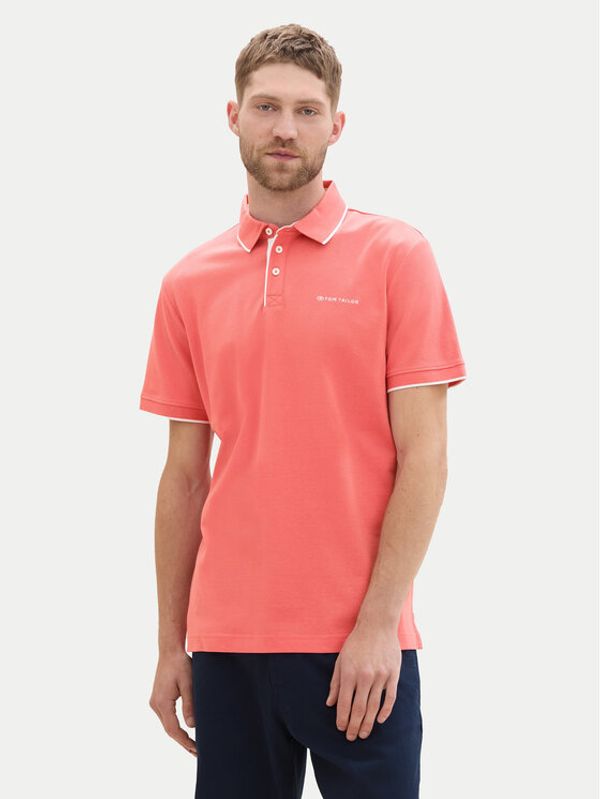 Tom Tailor Tom Tailor Polo majica 1041872 Rdeča Regular Fit