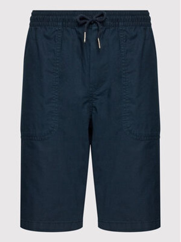 Tom Tailor Tom Tailor Kratke hlače iz tkanine 1031441 Mornarsko modra Regular Fit