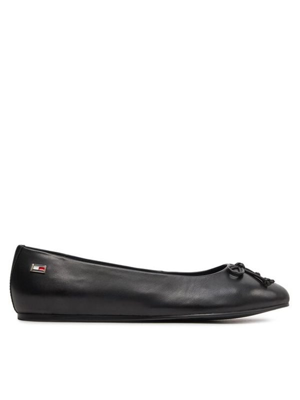 Tommy Hilfiger Tommy Hilfiger Balerinke Essential Chic Ballerina FW0FW08059 Črna