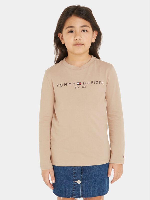 Tommy Hilfiger Tommy Hilfiger Bluza Essential KS0KS00202 M Bež Regular Fit