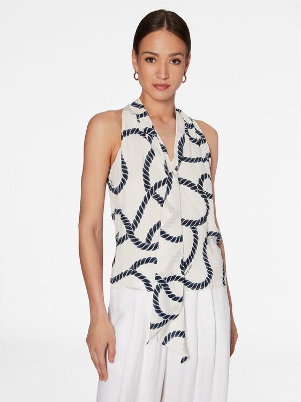 Tommy Hilfiger Tommy Hilfiger Bluza WW0WW38736 Bela Regular Fit