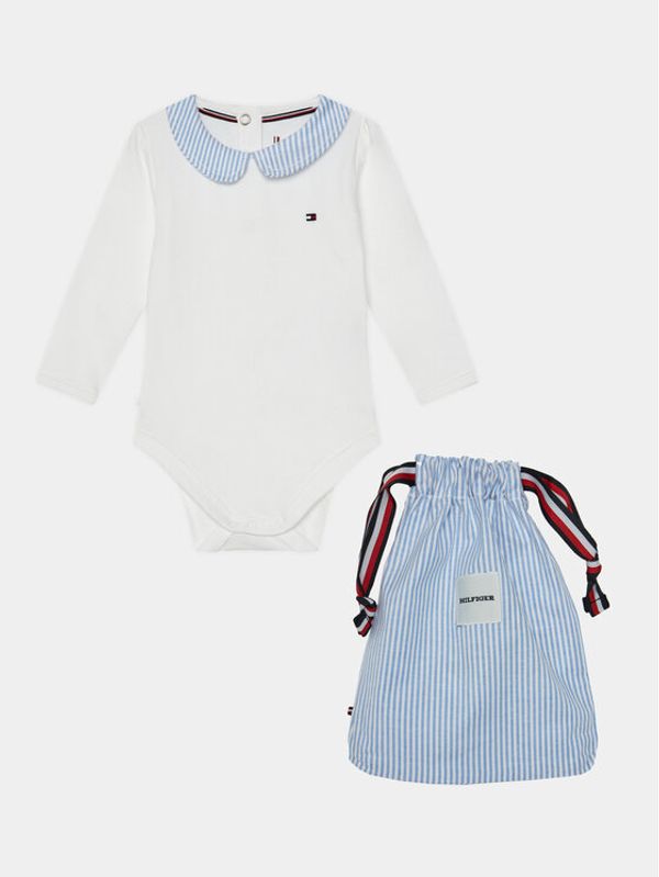 Tommy Hilfiger Tommy Hilfiger Bodi Baby Ithaca Body Giftbag KN0KN01874 Modra Regular Fit