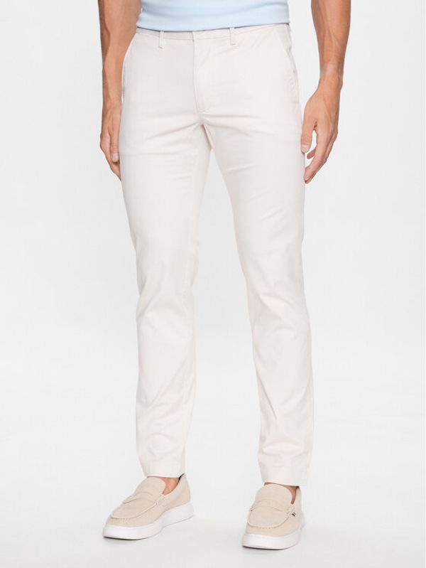 Tommy Hilfiger Tommy Hilfiger Chino hlače Bleecker MW0MW26619 Écru Slim Fit