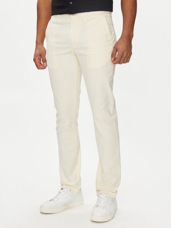 Tommy Hilfiger Tommy Hilfiger Chino hlače Bleecker MW0MW26619 Écru Slim Fit