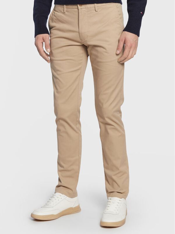 Tommy Hilfiger Tommy Hilfiger Chino hlače Core Bleecker MW0MW28883 Bež Slim Fit