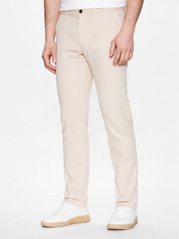 Tommy Hilfiger Tommy Hilfiger Chino hlače Denton MW0MW31142 Bež Straight Fit