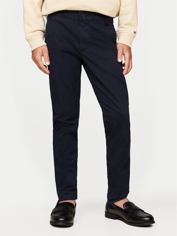 Tommy Hilfiger Tommy Hilfiger Chino hlače KB0KB09435 Mornarsko modra Slim Fit