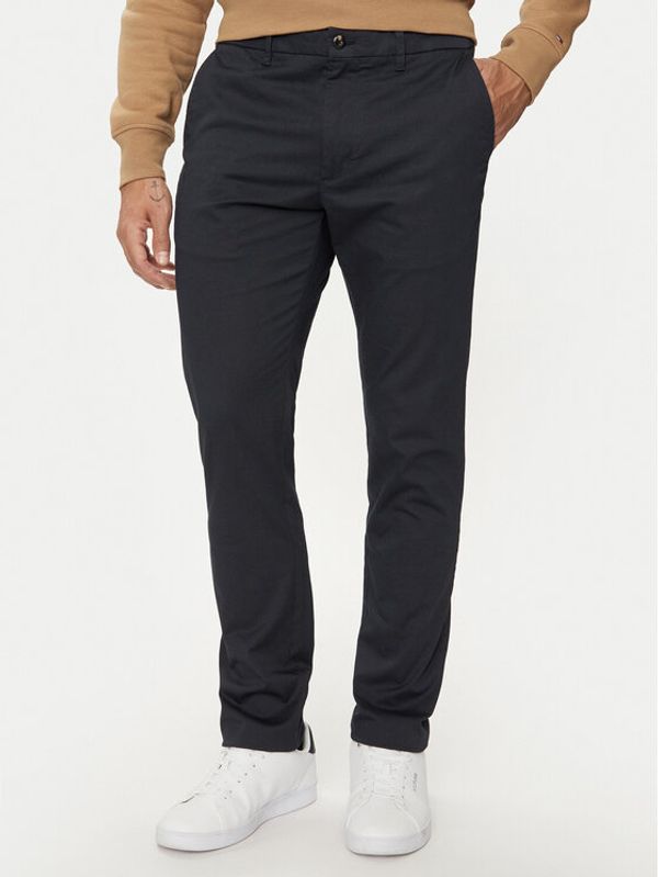 Tommy Hilfiger Tommy Hilfiger Chino hlače MW0MW35638 Mornarsko modra Slim Fit