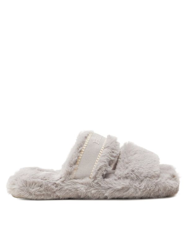 Tommy Hilfiger Tommy Hilfiger Copati Fur Basics Slipper FW0FW08343 Siva