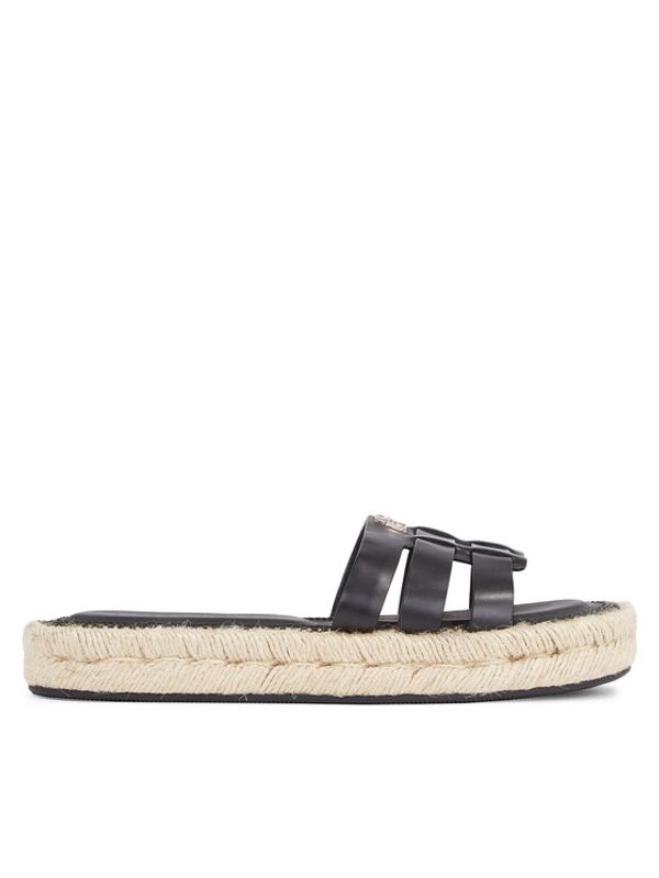 Tommy Hilfiger Tommy Hilfiger Espadrile Authentic Flat FW0FW07745 Črna