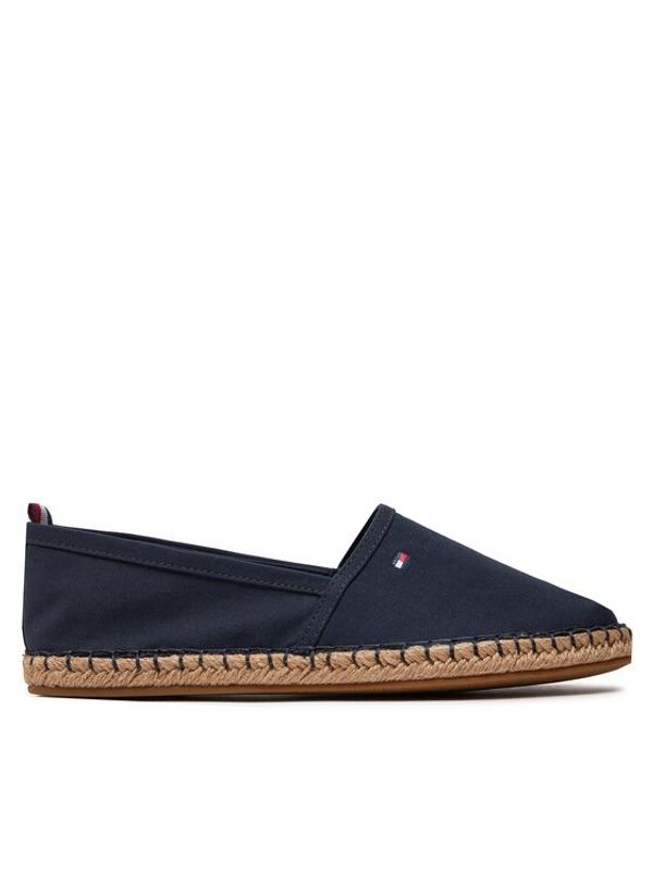 Tommy Hilfiger Tommy Hilfiger Espadrile Basic Tommy Flat Espadrille FW0FW06497 Mornarsko modra