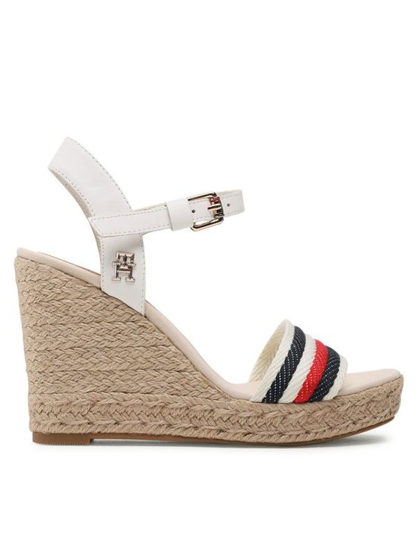 Tommy Hilfiger Tommy Hilfiger Espadrile Corporate Wedge FW0FW07086 Bela