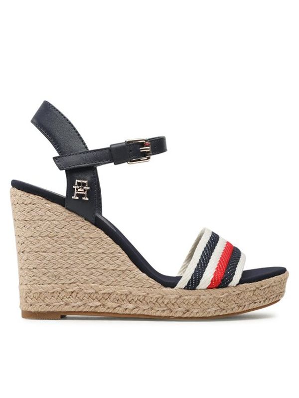 Tommy Hilfiger Tommy Hilfiger Espadrile Corporate Wedge FW0FW07086 Pisana