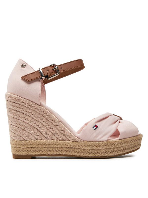 Tommy Hilfiger Tommy Hilfiger Espadrile FW0FW04784 Roza