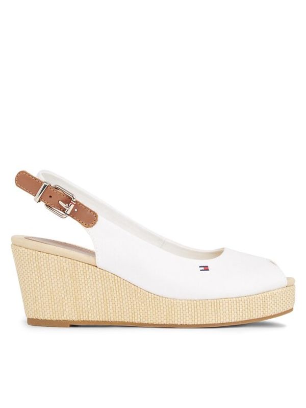 Tommy Hilfiger Tommy Hilfiger Espadrile Iconic Elba Sling Back Wedge FW0FW04788 Bela