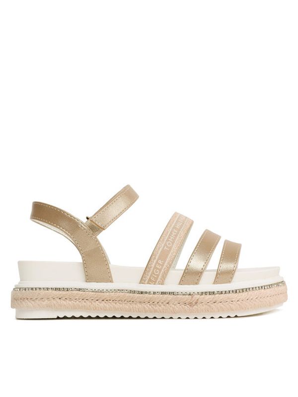 Tommy Hilfiger Tommy Hilfiger Espadrile Platform Velcro Sandal T3A2-32761-0568 M Zlata