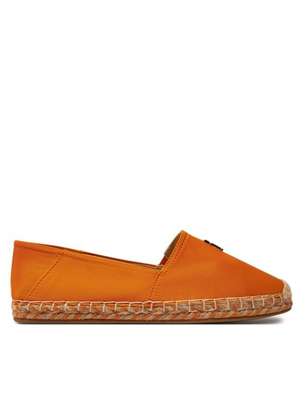 Tommy Hilfiger Tommy Hilfiger Espadrile Th Satin Flat Espadrille FW0FW07881 Oranžna