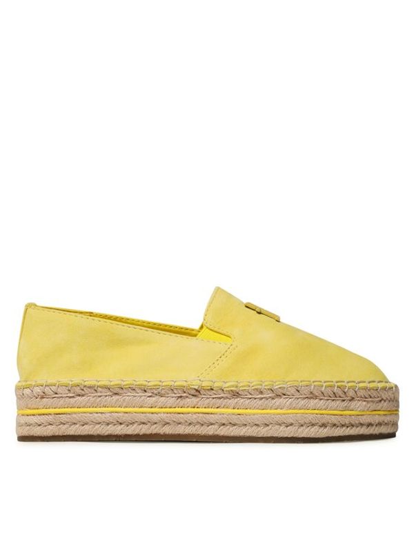 Tommy Hilfiger Tommy Hilfiger Espadrile Th Suede Platform Espadrille FW0FW07069 Rumena