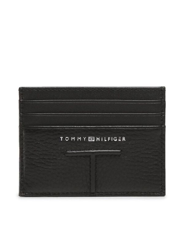 Tommy Hilfiger Tommy Hilfiger Etui za kreditne kartice Central Cc Holder AM0AM10609 Črna