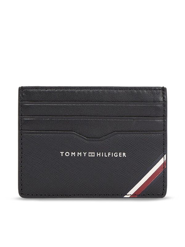 Tommy Hilfiger Tommy Hilfiger Etui za kreditne kartice Th Central Cc Holder AM0AM11583 Črna