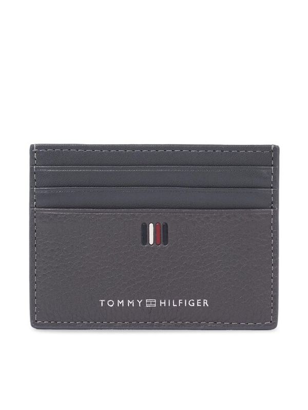 Tommy Hilfiger Tommy Hilfiger Etui za kreditne kartice Th Central Cc Holder AM0AM11858 Siva