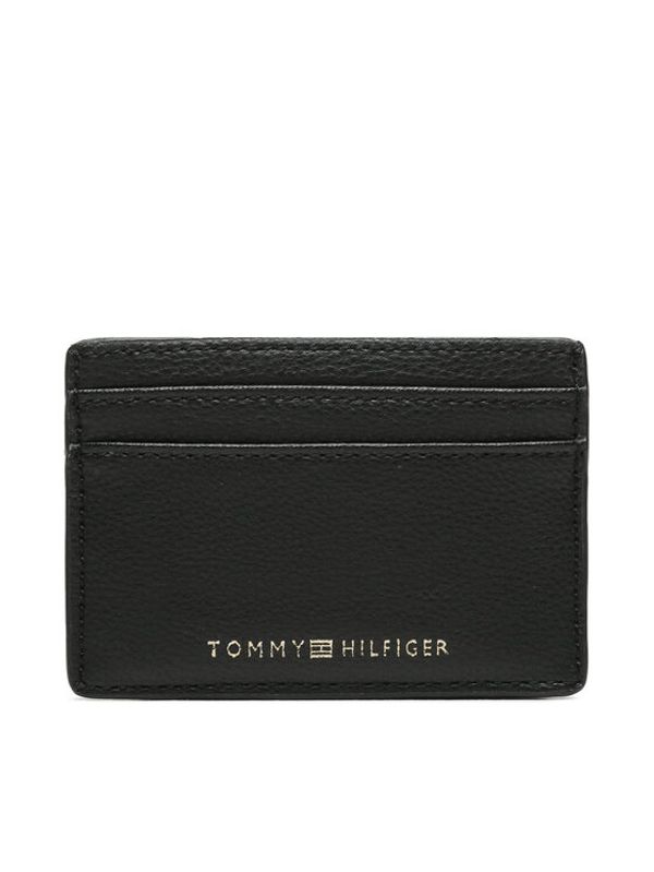 Tommy Hilfiger Tommy Hilfiger Etui za kreditne kartice Th Contemporary Cc Holder AW0AW14894 Črna