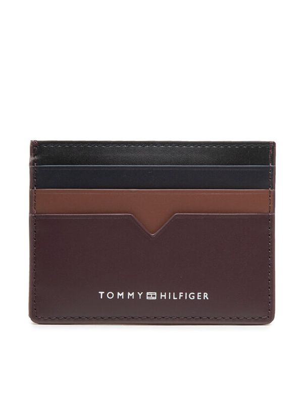 Tommy Hilfiger Tommy Hilfiger Etui za kreditne kartice Th Modern Leather Cc Holder AM0AM10616 Rjava