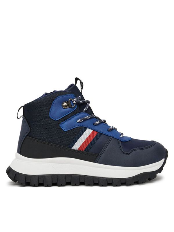 Tommy Hilfiger Tommy Hilfiger Gležnjarji T3B9-33680-1696A S Mornarsko modra