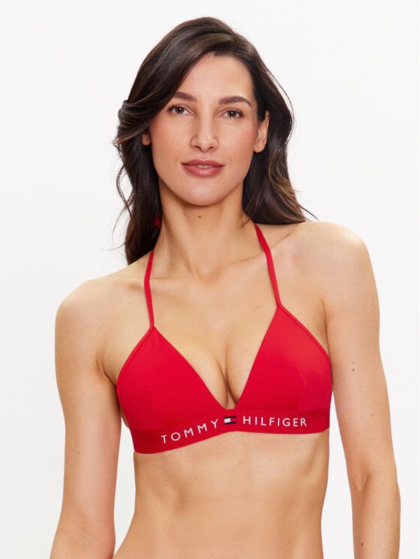 Tommy Hilfiger Tommy Hilfiger Gornji del bikini UW0UW04109 Rdeča