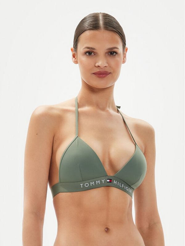 Tommy Hilfiger Tommy Hilfiger Gornji del bikini UW0UW04109 Zelena