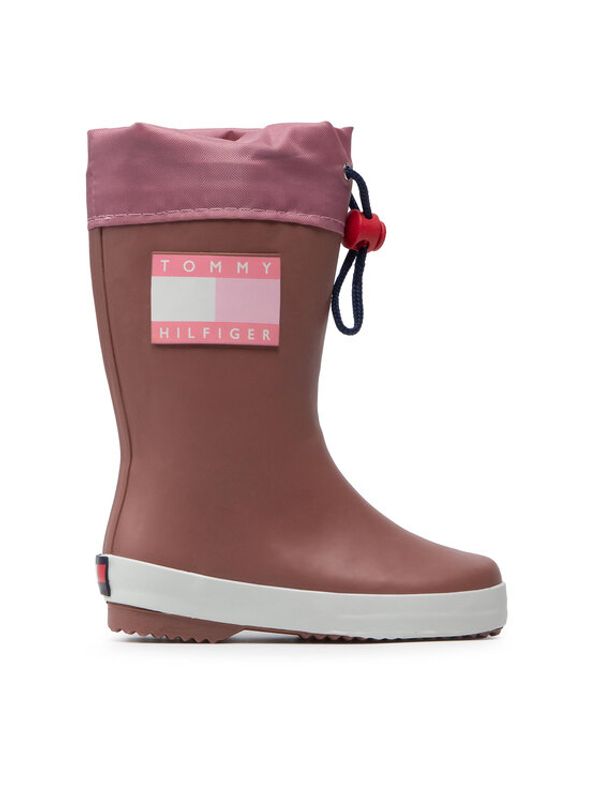 Tommy Hilfiger Tommy Hilfiger Gumijasti škornji Rain Boot T3X6-30766-0047 M Roza