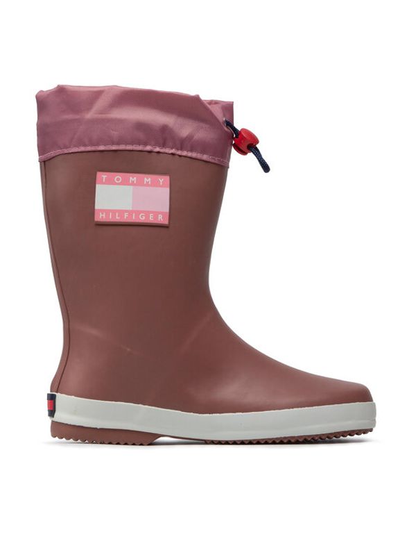 Tommy Hilfiger Tommy Hilfiger Gumijasti škornji Rain Boot T3X6-30766-0047 S Roza