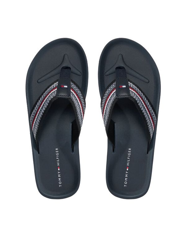 Tommy Hilfiger Tommy Hilfiger Japonke Comfort Hilfiger Beach Sandal FM0FM04910 Modra