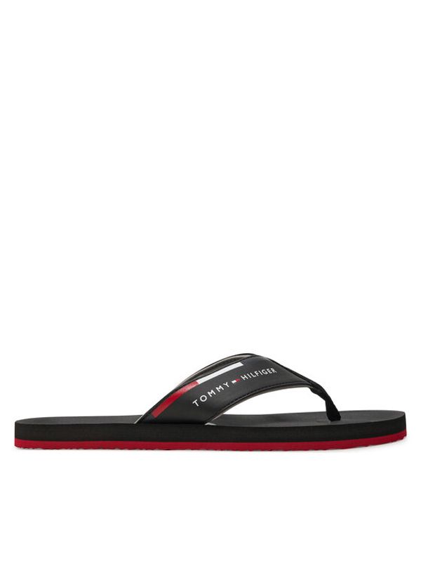 Tommy Hilfiger Tommy Hilfiger Japonke Comfort Hilfiger Beach Sandal FM0FM05096 Črna