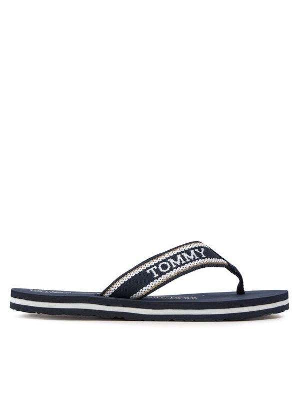 Tommy Hilfiger Tommy Hilfiger Japonke Hilfiger Beach Sandal FW0FW07905 Modra