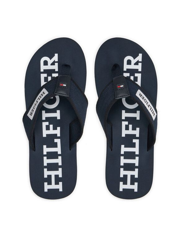 Tommy Hilfiger Tommy Hilfiger Japonke Patch Hilfiger Beach Sandal FM0FM05024 Mornarsko modra