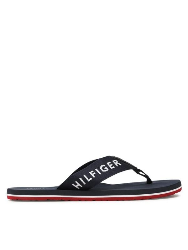 Tommy Hilfiger Tommy Hilfiger Japonke Print Beach Sandal FM0FM04618 Mornarsko modra