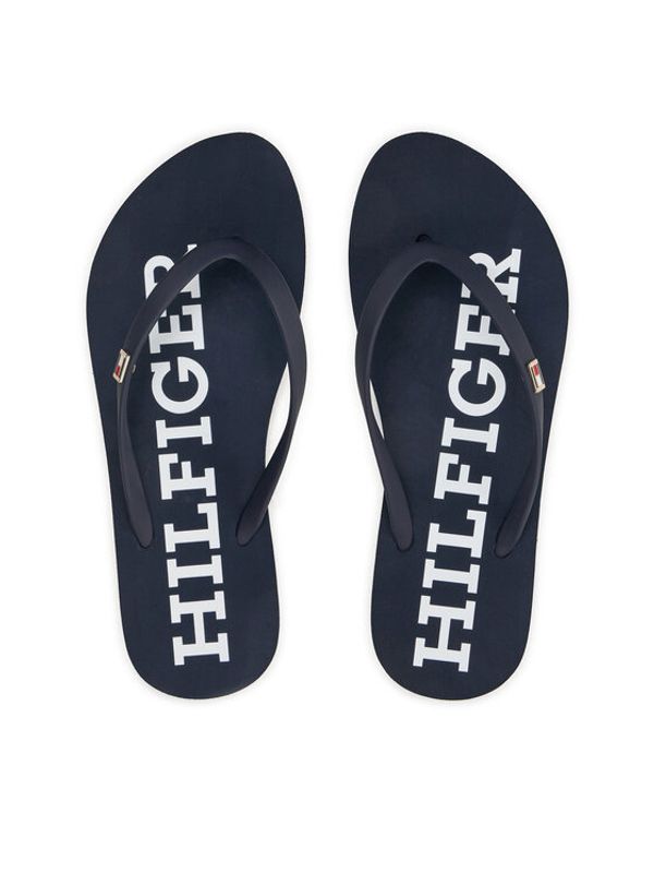 Tommy Hilfiger Tommy Hilfiger Japonke Strap Beach Sandal FW0FW07901 Mornarsko modra