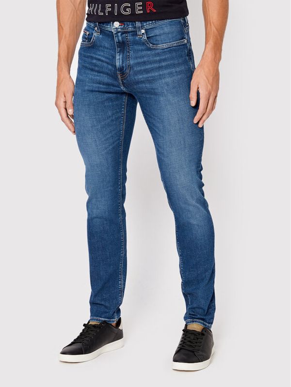 Tommy Hilfiger Tommy Hilfiger Jeans hlače Bleecker MW0MW28619 Modra Slim Fit