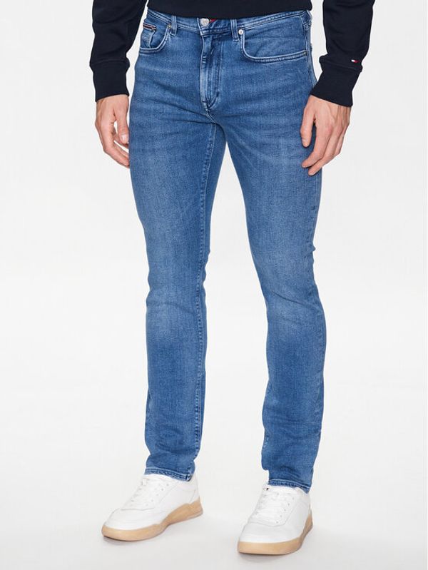 Tommy Hilfiger Tommy Hilfiger Jeans hlače Bleecker MW0MW31093 Modra Slim Fit