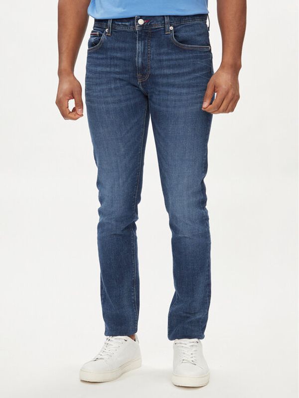Tommy Hilfiger Tommy Hilfiger Jeans hlače Bleecker MW0MW34511 Mornarsko modra Slim Fit