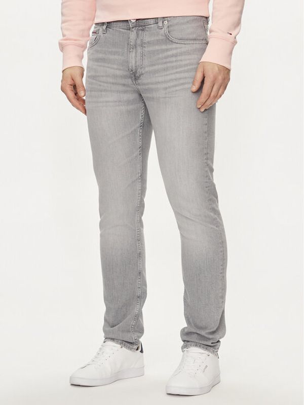 Tommy Hilfiger Tommy Hilfiger Jeans hlače Denton MW0MW34513 Siva Straight Fit
