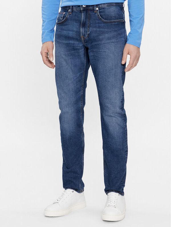 Tommy Hilfiger Tommy Hilfiger Jeans hlače Houston MW0MW35159 Mornarsko modra Slim Fit