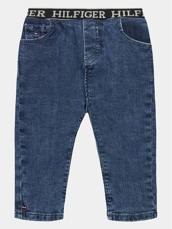 Tommy Hilfiger Tommy Hilfiger Jeans hlače KN0KN01744 Modra Regular Fit