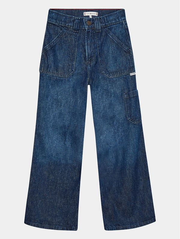 Tommy Hilfiger Tommy Hilfiger Jeans hlače Mabel KG0KG07730 D Modra Regular Fit